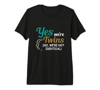 Si Somos Gemelos No No Somos Idénticos Familia Coincidente Camiseta Premium