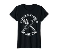 Si Sophia no Puede hornearlo, Nadie Puede nombrar Sophia Camiseta gráfica económica, Mujer, Negro, XL