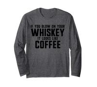Si sopla su whisky parece café Manga Larga