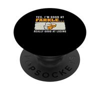 Sí, Soy Bueno en Farkle Realmente Bueno perdiendo Jugadores de Farkle PopSockets PopGrip Adhesivo