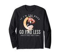 Si Soy Demasiado, ve a Buscar Menos Witch Moon Confident Sassy Bold Manga Larga