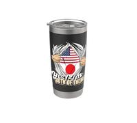 Sí, soy los dos de doble ciudadanía Japón Vaso térmico de acero inoxidable de doble pared