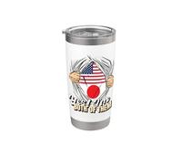 Sí, soy los dos de doble ciudadanía Japón Vaso térmico de acero inoxidable de doble pared