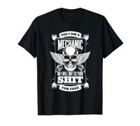 SI Soy MECÁNICO NO ARREGLARÉ TU Mierda Gratis Meme Camiseta gráfica económica, Hombre, Negro, M