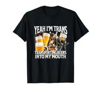 Sí Soy Trans Divertido Desquiciado Obsceno Gen Z Meme Brainrot Camiseta