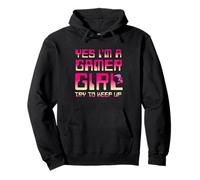 Sí, Soy una Chica Gamer Funny Video Gaming Sudadera con Capucha