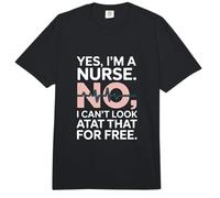 Sí, Soy una Enfermera No Puedo Mirar eso Gracioso Comfort Colors Adult Heavyweight T-Shirt