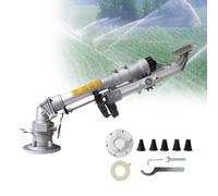 Si-Stema De Riego AgríCola Profesional: Aspersor De RotacióN Lenta De 360°. Boquilla Ajustable. ConstruccióN De AleacióN De Zinc Para Un Riego Eficiente De Cultivos.,With1.2Mbracket