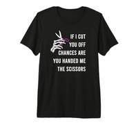 SI TE Corto OPORTUNIDADES ME ENTREGAS Las Tijeras Meme Camiseta Premium