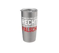 Si te doy la razón, ambos estamos equivocados. Vaso térmico de acero inoxidable de doble pared