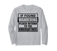 Si te encuentras preguntándote, vuelve a la diversión de los Jardines de Infantes Manga Larga