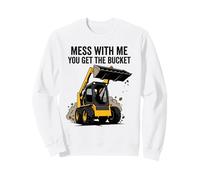 Si te metes Conmigo, te quedas con la minicargadora Sudadera