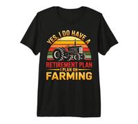 Sí, Tengo un Plan de jubilación. Planeo Crecer Vintage Camiseta Premium