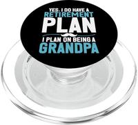 Sí, Tengo un Plan de jubilación Planeo ser Abuelo PopSockets PopGrip para MagSafe