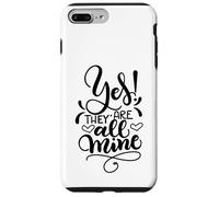 Sí, Todas Son mis mamás con niños Locos Dicho Divertido Carcasa para iPhone 7 Plus/8 Plus