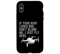 Si tu techo se ve mal, no me culpes, solo vuelo aquí. Carcasa para iPhone X/XS