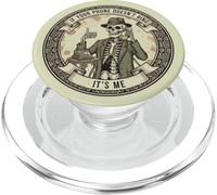 Si tu teléfono no Suena, es yo Esqueleto introvertido PopSockets PopGrip para MagSafe