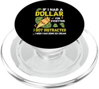 Si tuviera un dólar por cada vez que me distraía el helado PopSockets PopGrip para MagSafe