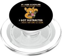 Si tuviera un dólar por Cada Vez Que me distraía PopSockets PopGrip para MagSafe