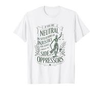 Si Usted Es Neutral En Situaciones De Injusticia Derechos Humanos Camiseta