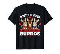 Si Usted Me Busca Estoy Ocupado con Burros Camiseta gráfica económica