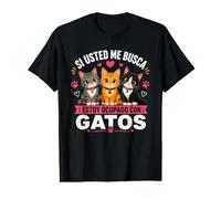 Si Usted Me Busca Estoy Ocupado con Gatos Camiseta gráfica económica