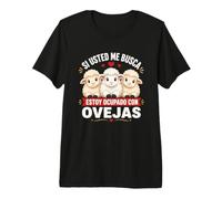 Si Usted Me Busca Estoy Ocupado con Ovejas Camiseta Premium