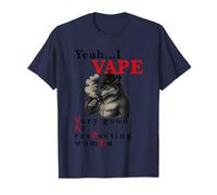 Sí, Vape Muy Bueno Respetando a las Mujeres Lobo Cigarrillos Camiseta