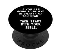 Si Vas A Creer Todo Lo Que Lees PopSockets PopGrip Adhesivo