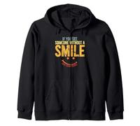 Si Ves a Alguien sin una Sonrisa, Dale la Tuya Sudadera con Capucha
