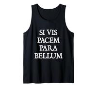 Si Vis Pacem para Bellum, If You Want Peace, Prepare for War Camiseta sin Mangas