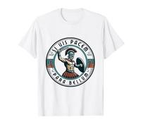 Si vis pacem, para bellum imperio romano Militar Ejército Camiseta