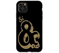 Si Y, Big Ampersand Improv Comedia Carcasa para iPhone 11 Pro MAX