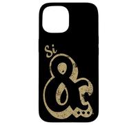 Si Y, Big Ampersand Improv Comedia Carcasa para iPhone 15