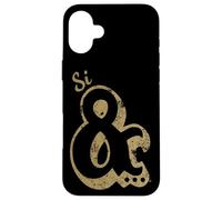 Si Y, Big Ampersand Improv Comedia Carcasa para iPhone 16 Plus