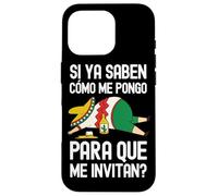 Si Ya Saben como Me Pongo para Que Me Invitan Cerveza Mexicana Carcasa para iPhone 16 Pro