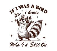 Si yo fuera un bolígrafo sabría quién está en el mapache. Calcomanías de tallado fino 42x47.4cm Autoadhesivo Café