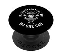 Si Zachary no Puede grill'em Nadie Puede nombrar Zachary BBQ PopSockets PopGrip Adhesivo