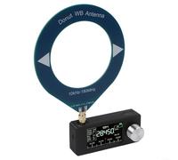 SI4732 - Radio con pantalla IPS a color de 1,9 pulgadas, batería de 800 mAh, recepción HF/SW/MW/VHF, para control ESP32-S3, antena de bucle portátil, para exteriores, viajes y pasatiempos de onda