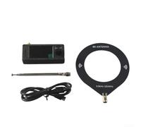 SI4732 Receptor de radio de onda corta DSP para ESP32-S3, AM/FM LSB USB portátil | Plástico, batería de 800 mAh | para sesiones de viaje (negro negro)