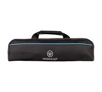 SiaBiced Bolsa para Cuchillos Chef Organizador de Cuchillos Estuche Protector Portaherramientas de Cocina Tela Resistente con Cierre y Correas Adecuada para, Azul, tal como se describe