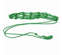 SiaBiced Bolsa portiva Red para Balones Fútbol Nylon Portátil con Cordón - Ial para Entrenamiento, Verde, 1.2 Metros