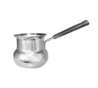 SiaBiced Cafetera turca de Acero Inoxidable para Calentar Leche y Preparar té, 1170 Ml