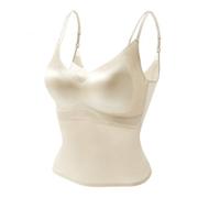 SiaBiced Camisola Sin Costuras 3/4, Piel claro, encaje, XL (36/80ABC) | Confección nailon, Camisola juvenil, bajo blusas, Para confort