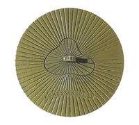 SiaBiced Difusor de Candelabro Fabricado en Metal Tapa Ornamental de Vela Jarra Cubierta Funcional Y Accesorio Decorativo para Velas Aromatiza, Bronce 3.07 Pulgadas, Individual