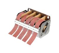 SiaBiced Dispensador de Lija Equipo para Pulido Soporte para Rollo de Tela Esmeril Accesorios para Ahorrar Espacio Estructura Resistente Adecuado para Uso