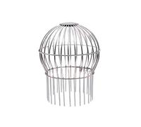 SiaBiced Filtro para Canalón Pantalla de Drenaje Cubierta de Acero Y Guardia para Bajante con Cabeza Esférica Que Detiene Hojas Adecuado para Mantener El Fluj, 140mm