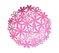 SiaBiced Frutero de Metal Recipiente para Verduras Cesta de Pan Frutero Decorativo Organizador Adecuado para Cocina Sala Restaurante, Flor Rosa, Individual