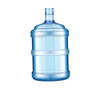 SiaBiced Garrafa de Agua Reutilizable Bidón de Agua Portátil Contenedor de Almacenamiento Depósito Sin Tapón Material PC Adecuado para Picnic Deportes Exterior, 18.9l