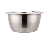 SiaBiced Lavabo de Acero Inoxidable, para Lavar Ropa, utensilio de Cocina, Recipiente Grande para cocinar, palangana para pies, Plato para Frutas, pastas, 40CM